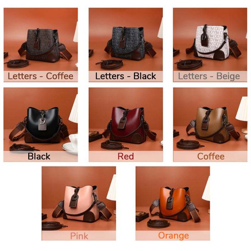 💗Leather Niche Women's Shoulder Bag👜