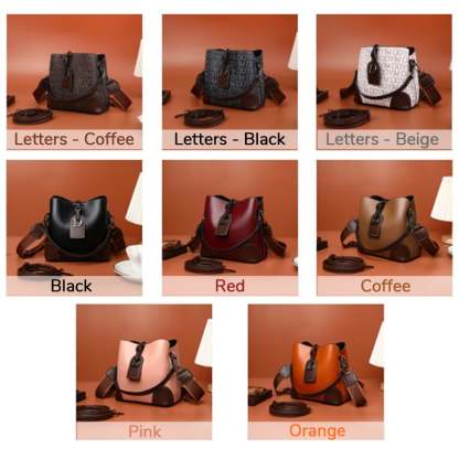 💗Leather Niche Women's Shoulder Bag👜