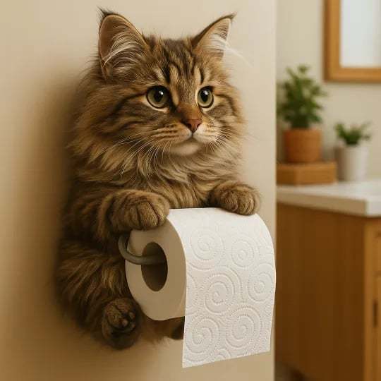 🔥Last Day 49% OFF🐾Cat Paper Holder