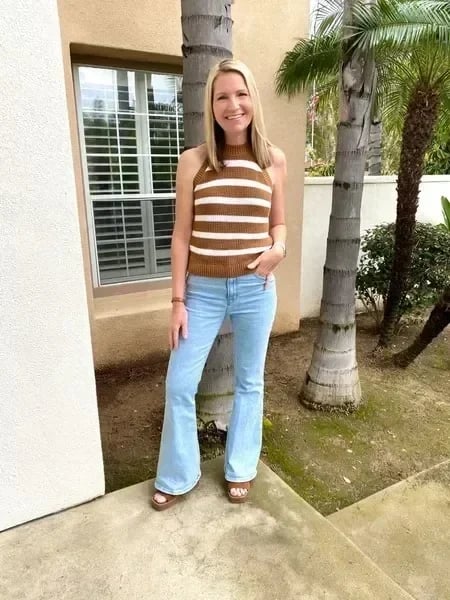 🔥 Ultra High Rise Stretch Flare Jean