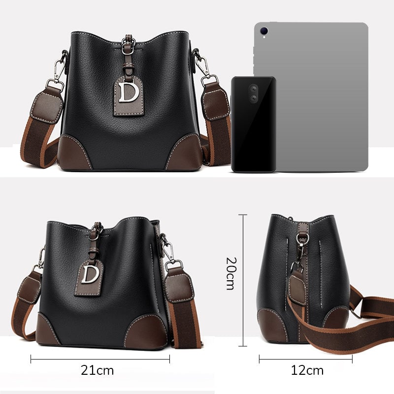 💗Leather Niche Women's Shoulder Bag👜