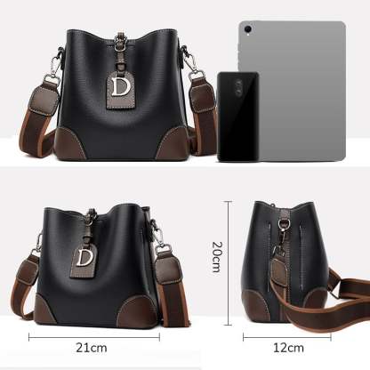 💗Leather Niche Women's Shoulder Bag👜