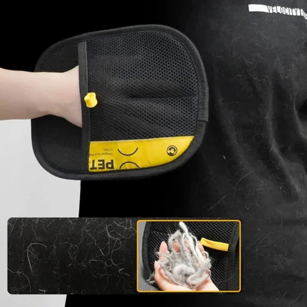 Pet cleaning glove image