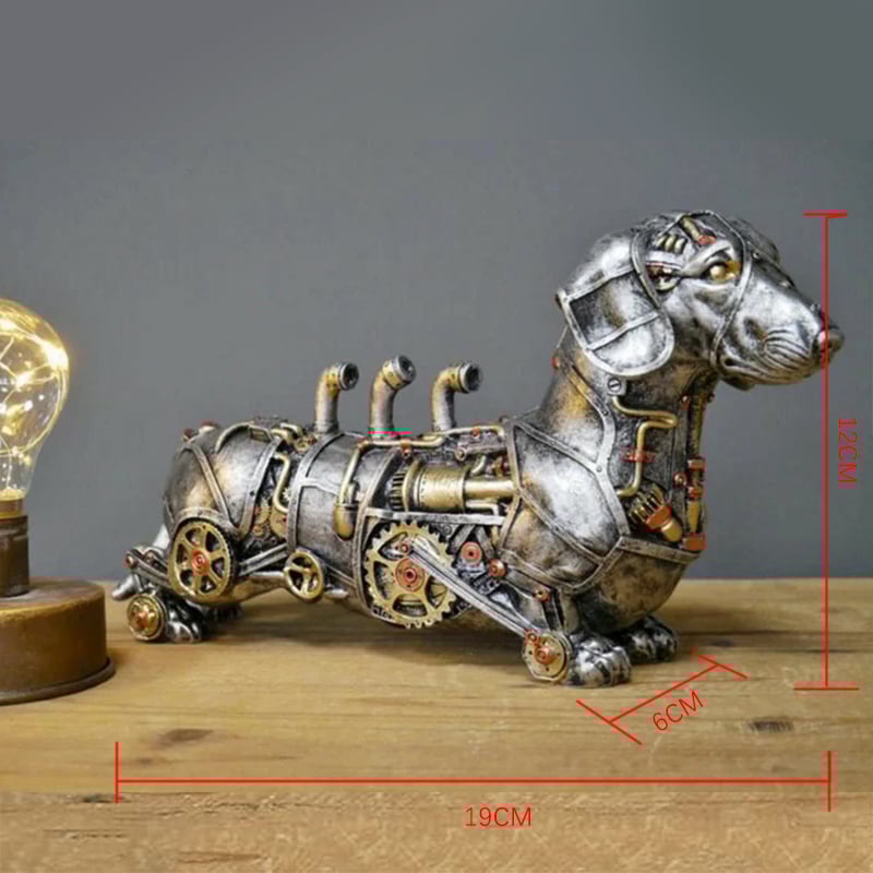 Hot Sale🐉Steampunk Creature Statues🐶