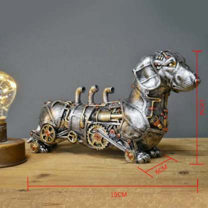 Hot Sale🐉Steampunk Creature Statues🐶