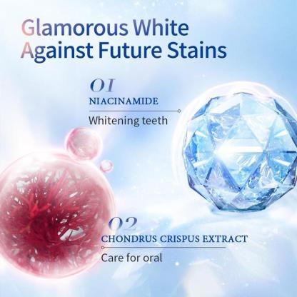 Triple Whitening Toothpaste Niacinamide & Xylitol Formula for a Smile!