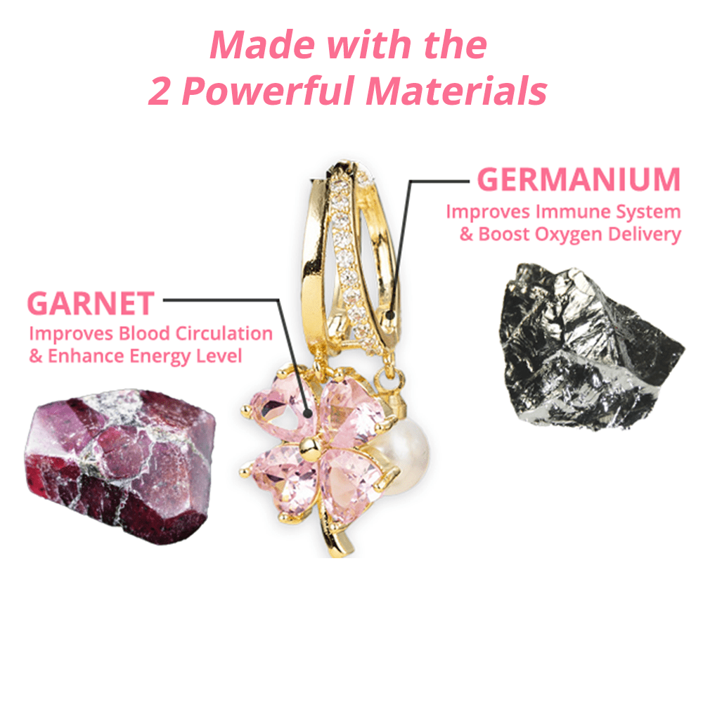 DoceninTM⏰(🔥LAST DAY SALE-79% OFF)  🎅LymphDetox Magnetherapy Germanium Earrings