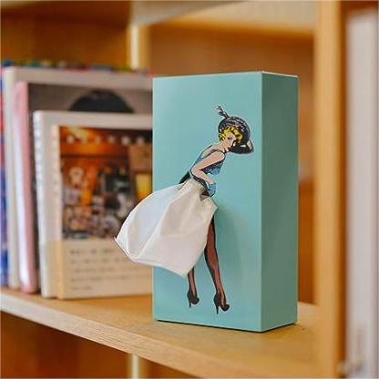 🎄🎁Holiday Hot Sale - Flying Skirt Tissue Box（buy 1 get 1 free-2pcs）