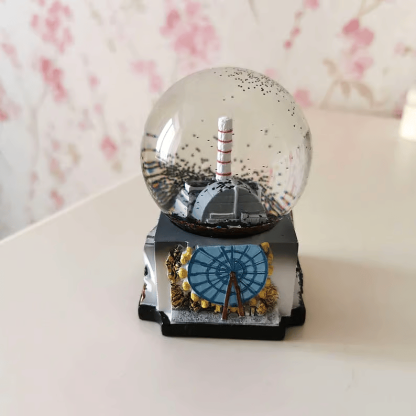 Chernobyl Snow Globe