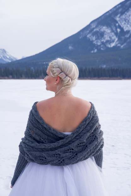 Wrapped Up in Cables Sweater Scarf, scarf with sleeves