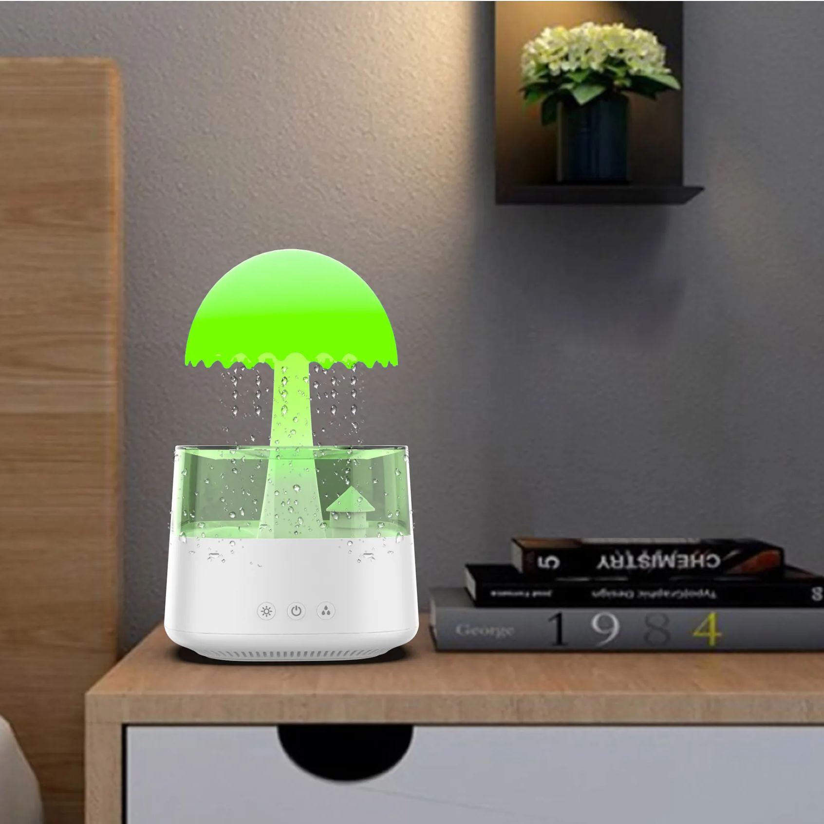 Silicone Umbrella Shaped Sleep Aid Aromatherapy Humidifier