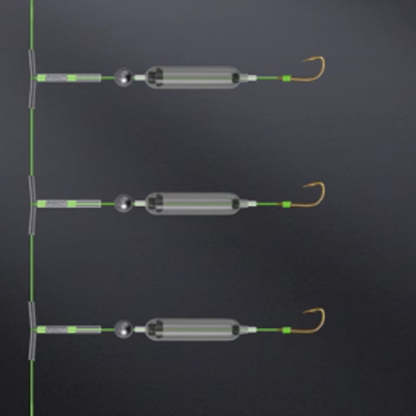 🔥3 Hooks Anti Drift Bottom Fishing Rig