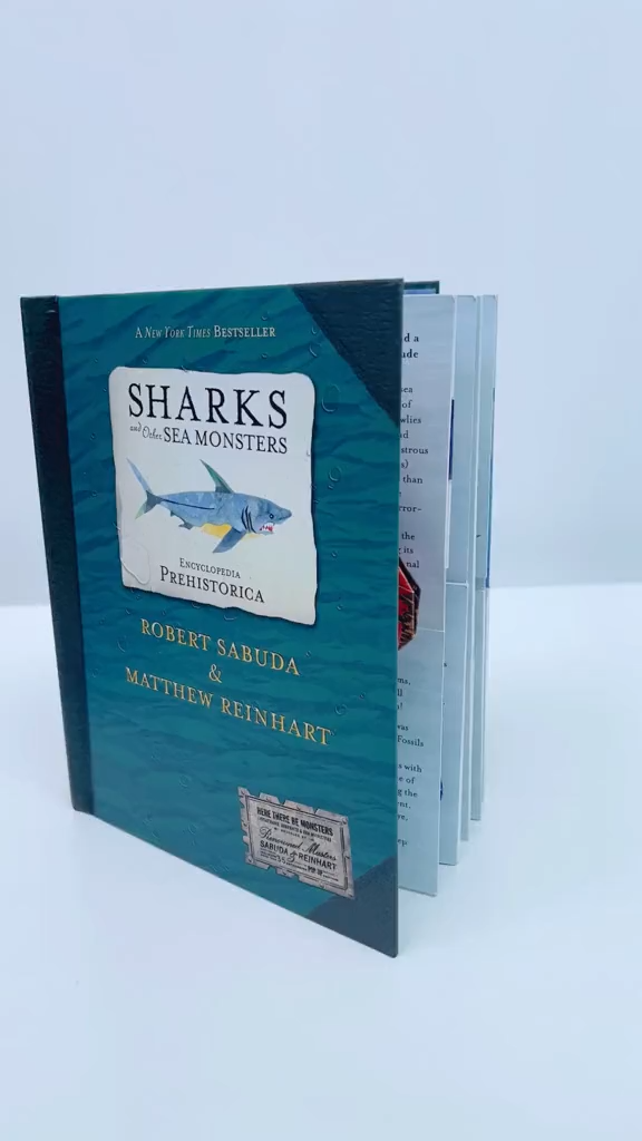 ⏰Historical Lowest Price: Save 49%-3D Prehistoric Encyclopaedia of Shark: The Ultimate Pop-Up📙HARDCOVER 