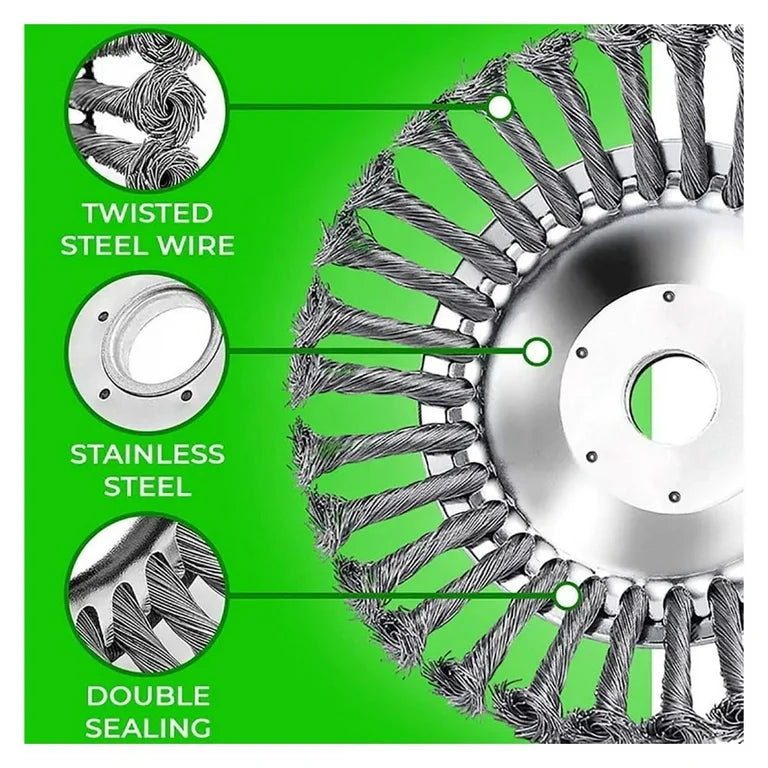 Unbreakable Wired Grass Trimmer Blade