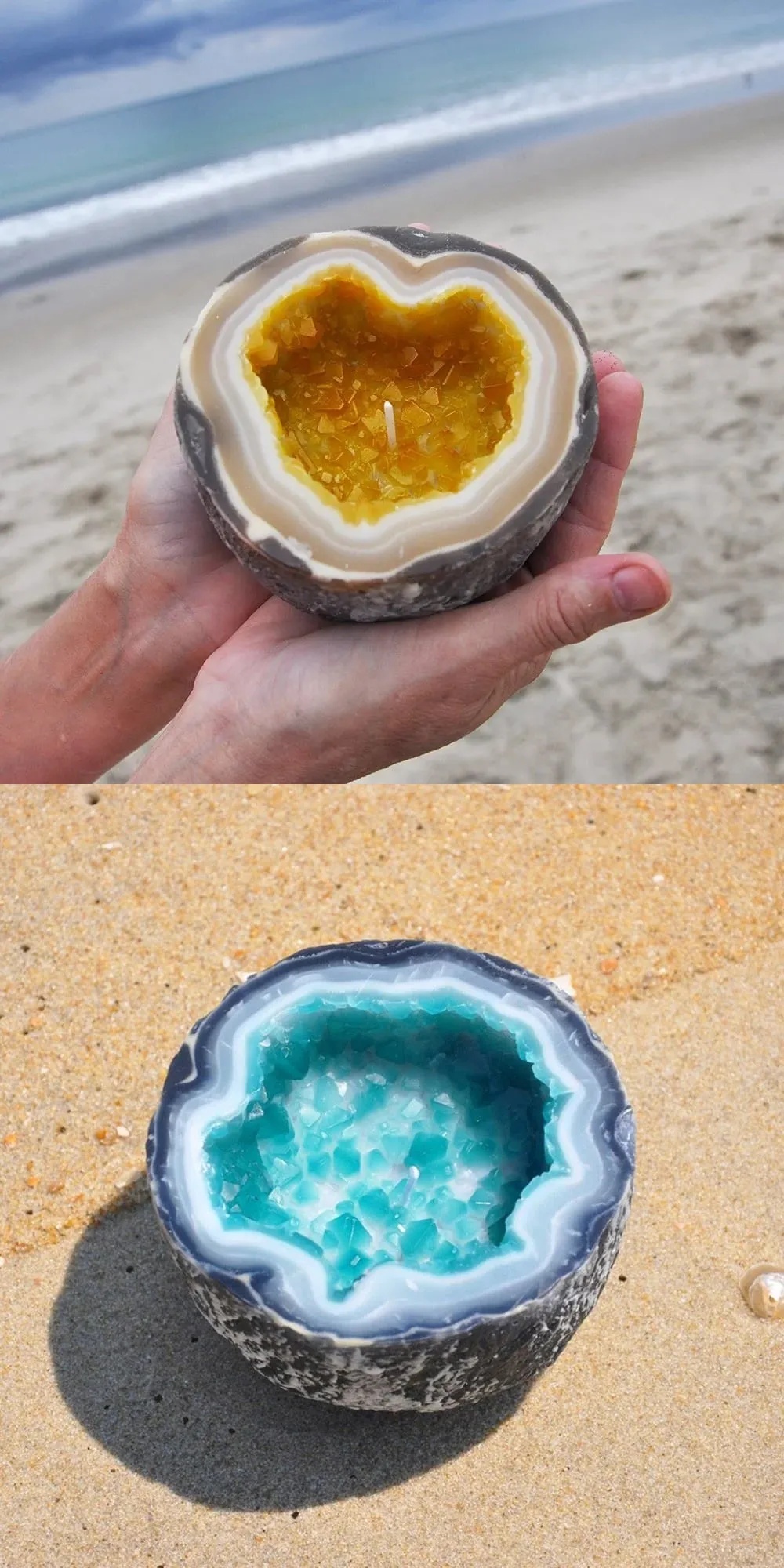 🔥Crystal Intention/Healing Energy Candle