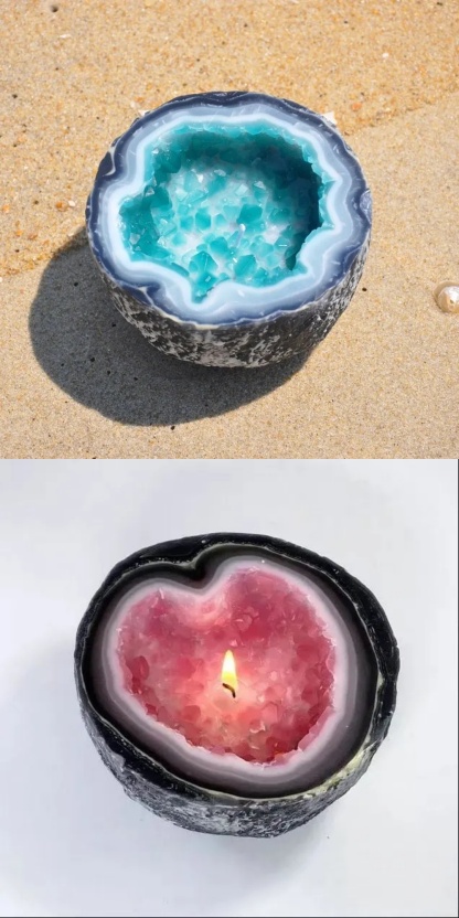 🔥Crystal Intention/Healing Energy Candle