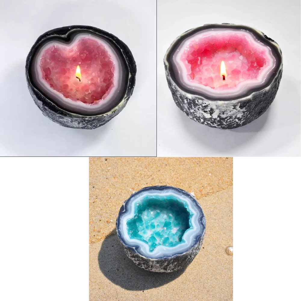 🔥Crystal Intention/Healing Energy Candle