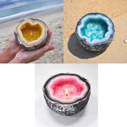 🔥Crystal Intention/Healing Energy Candle