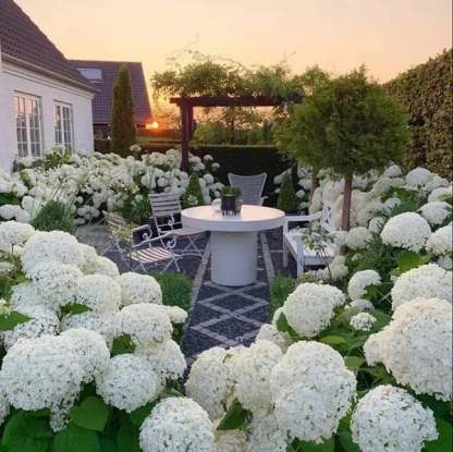 Outdoor Artificial Hydrangea Flowers💐(17cm