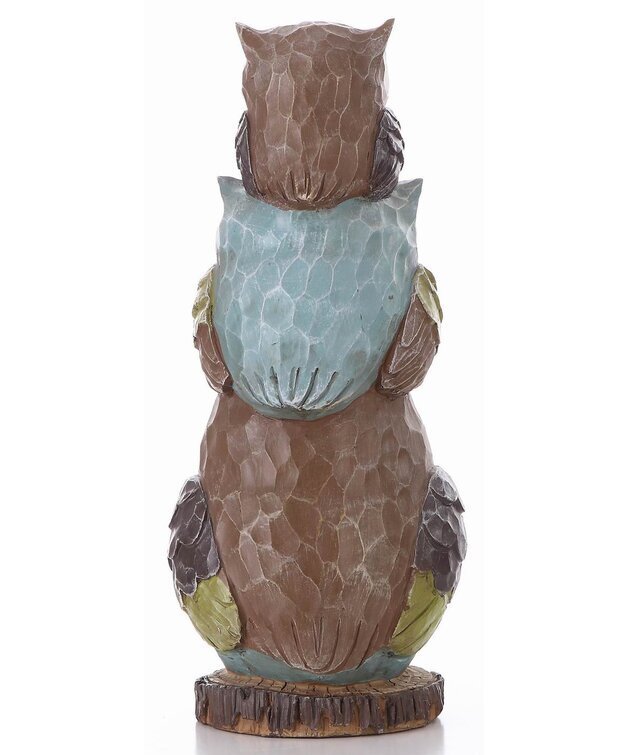 Stacking Owls Statue