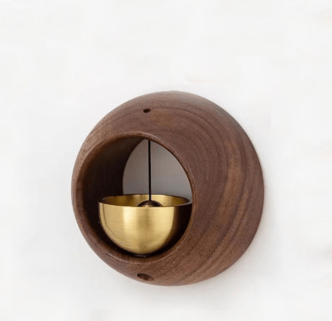 Wooden C-shaped Wind Chime