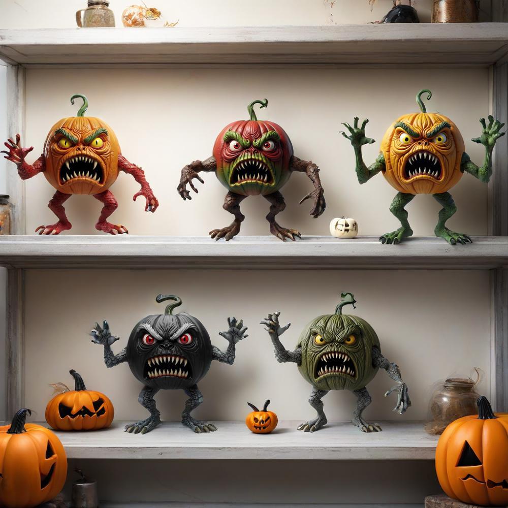 🎃Mutant Pumpkin Monster Figurine