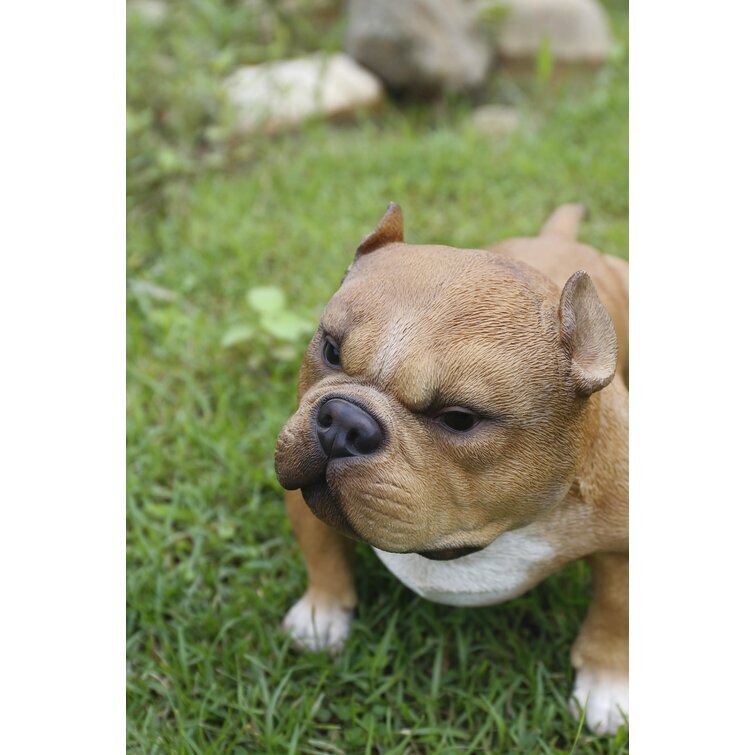 Walking Bully Dog Statue