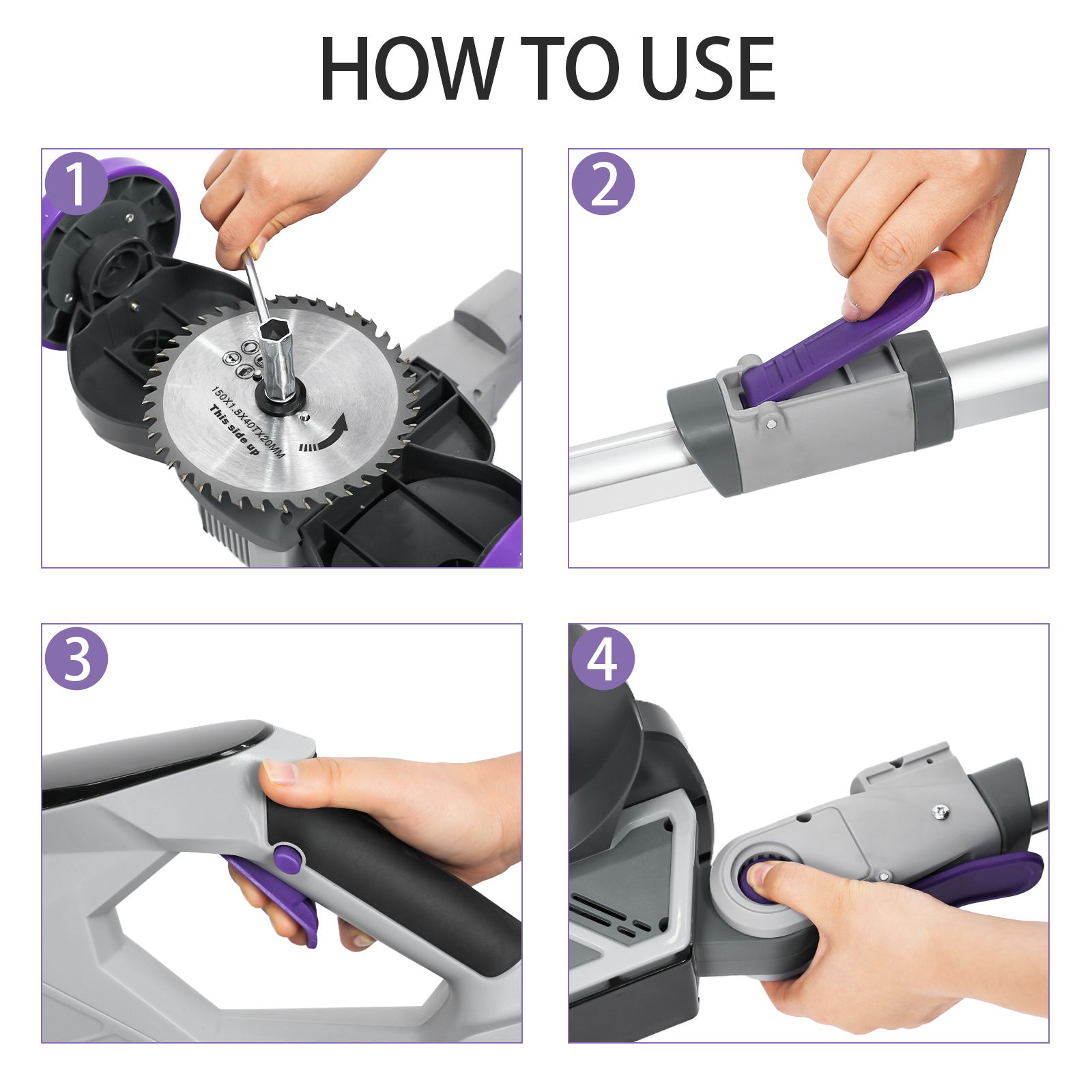 NEWEST Wheeled Grass Trimmer-EcoGlide Wheeled Multi-Task Trimmer Pro