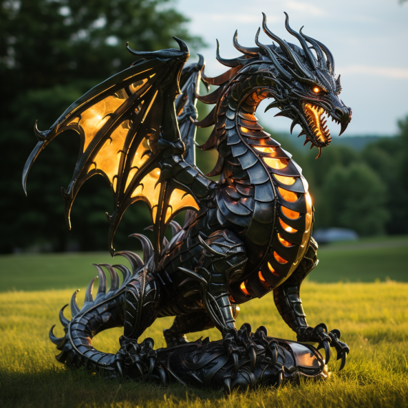 Magical Solar Glowing Animals,Guard Your Home