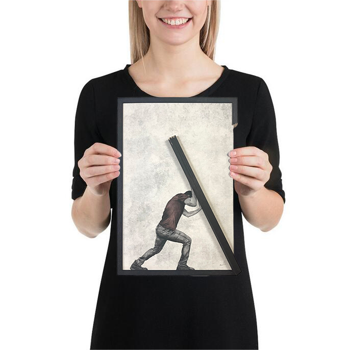 Wall-mounted Decorative Art - The Art of Destruction