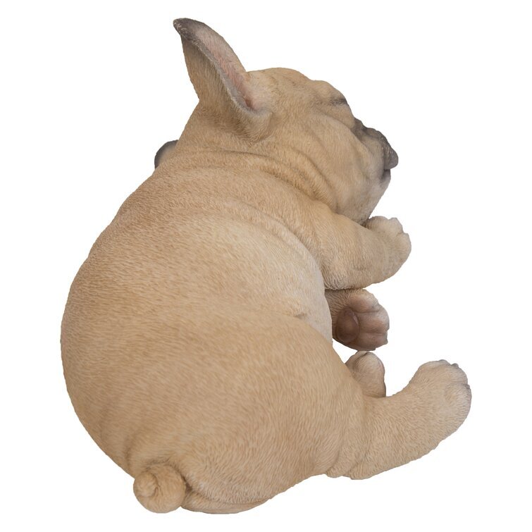 Sleeping French Bulldog Puppy Statue