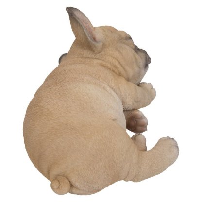 Sleeping French Bulldog Puppy Statue