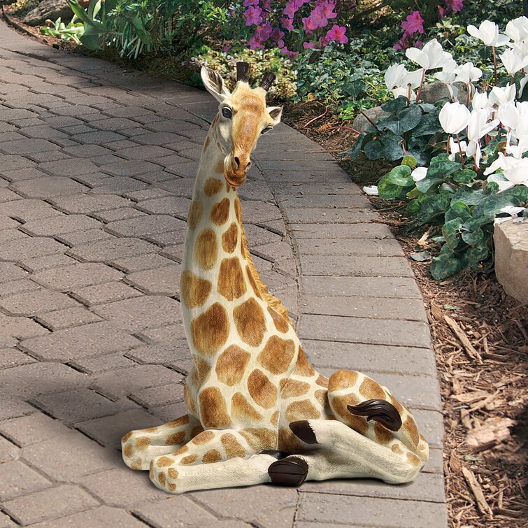 Resting Giraffe Statue