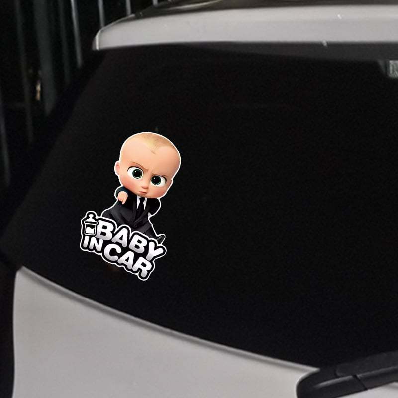 🚗👶 "Baby in Car" Car Window Decoration Sign – Drive Safely, Drive wi