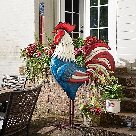 6ft. Patriotic Rooster