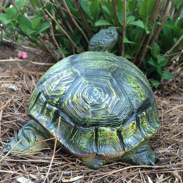 Call Of The Wild Turtle / Tortoise Garden Statue