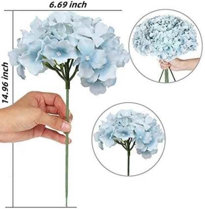 Outdoor Artificial Hydrangea Flowers💐(17cm
