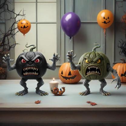 🎃Mutant Pumpkin Monster Figurine