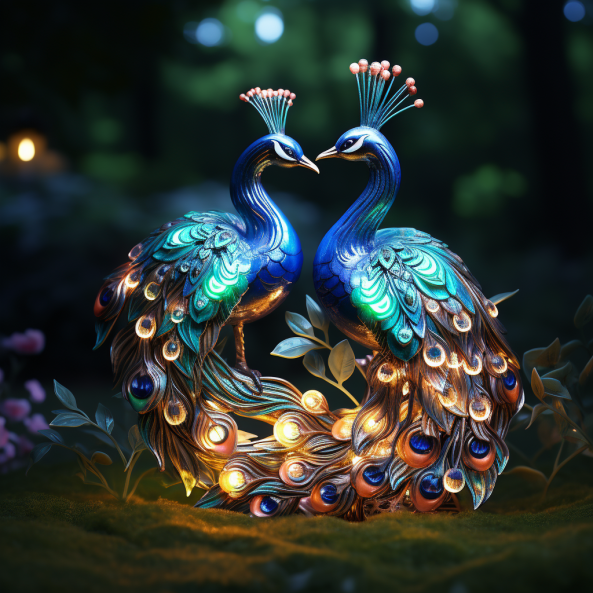 Magical Solar Glowing Animals,Guard Your Home