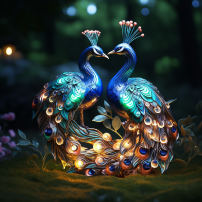 Magical Solar Glowing Animals,Guard Your Home