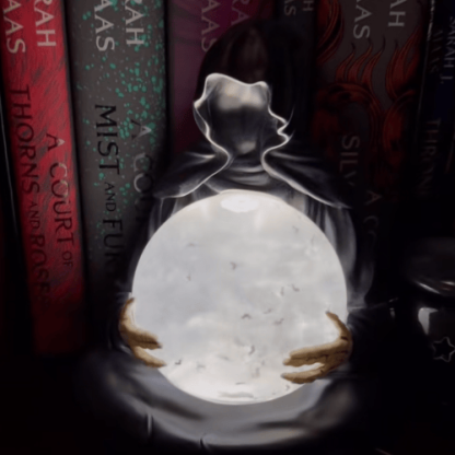 🧙‍♂️🔮 Death God Crystal Ball - Spellbound Style for Your Shelf