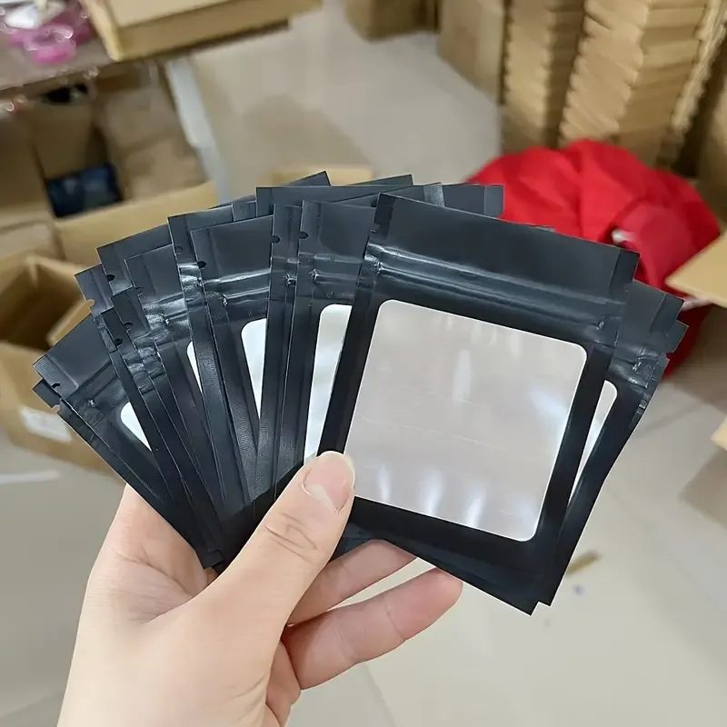 Cartoon Cool Design Ziplock Bags - 100 Pack Reusable Plastic Ziplock Bags for Party Favors and Storage - Durable Bags for Gift Giving and Home Use, Holiday Theme