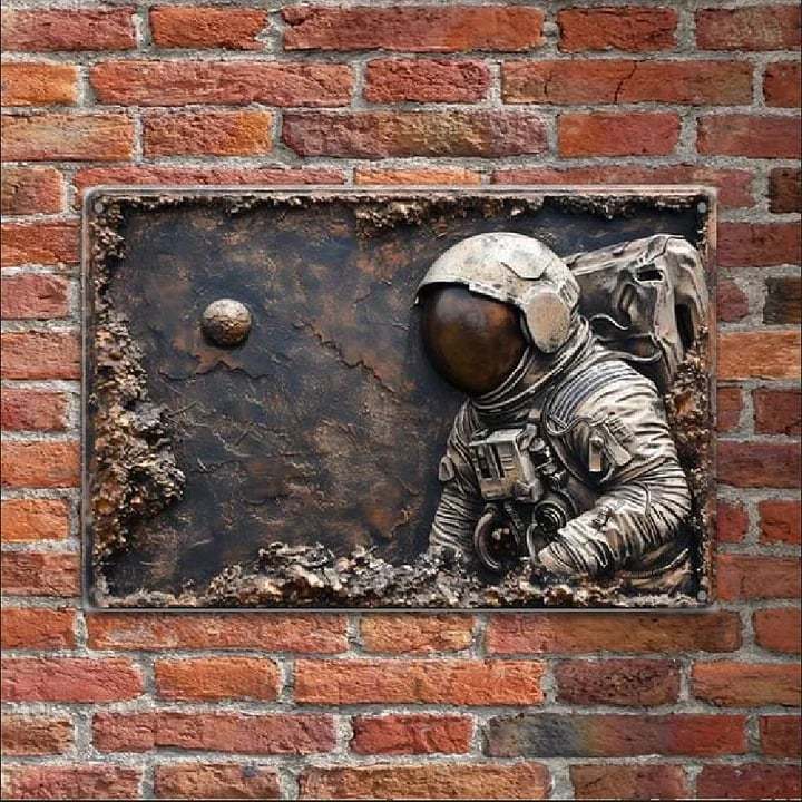 Vintage Chicken & Fresh Eggs Metal Sign