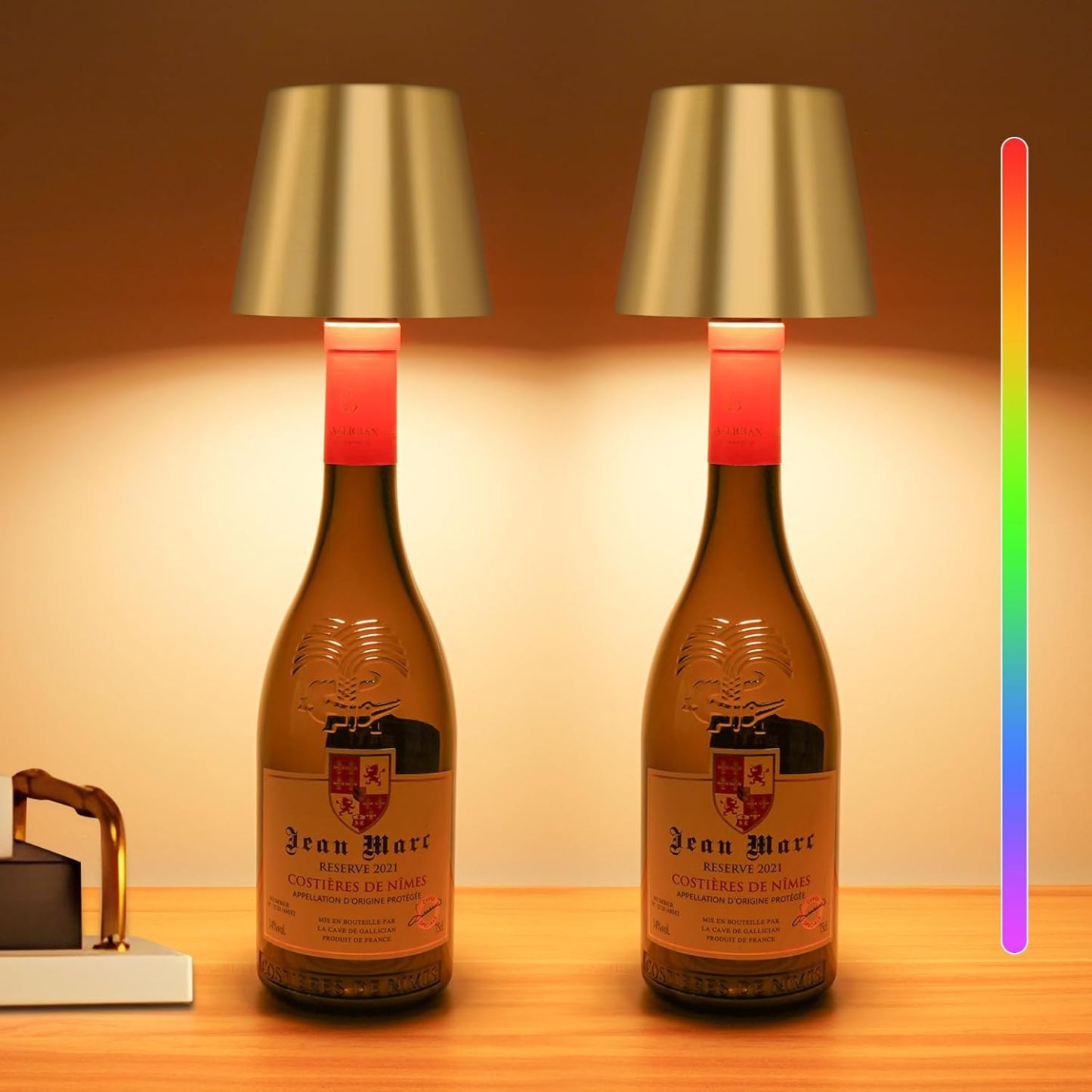 🎁Last Day Promotion 49% OFF——Wireless Bottle Lamp Shade