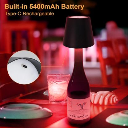 🎁Last Day Promotion 49% OFF——Wireless Bottle Lamp Shade