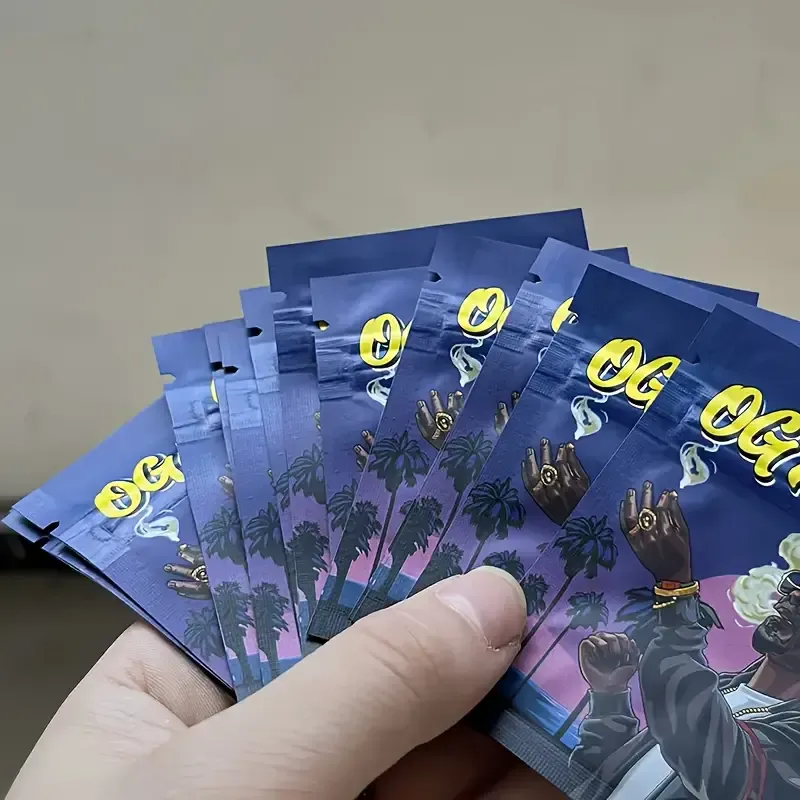 Cartoon Cool Design Ziplock Bags - 100 Pack Reusable Plastic Ziplock Bags for Party Favors and Storage - Durable Bags for Gift Giving and Home Use, Holiday Theme