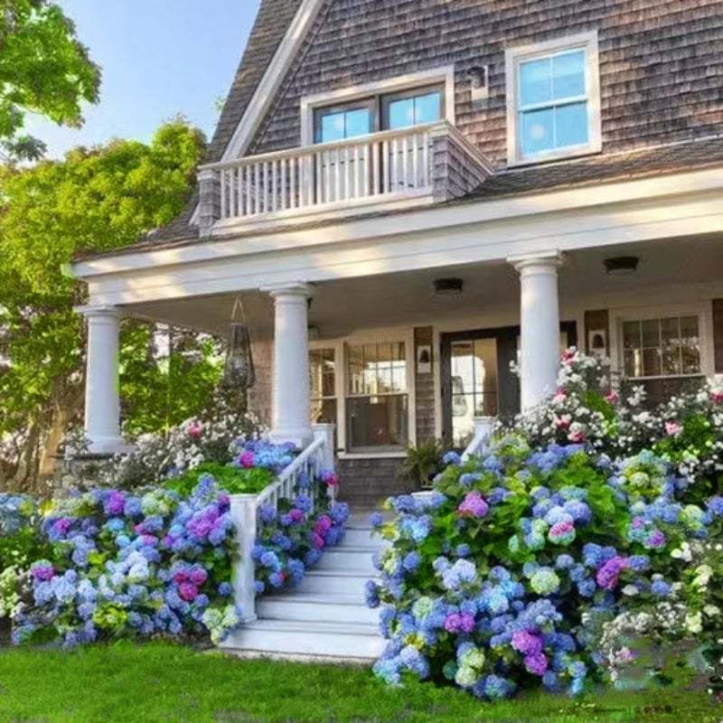 Outdoor Artificial Hydrangea Flowers💐(17cm