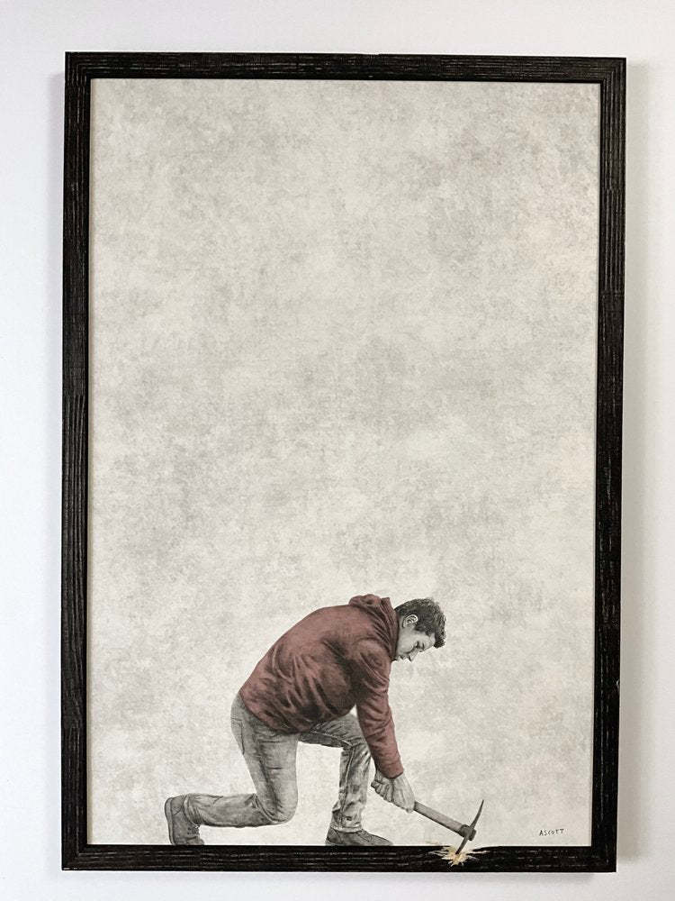 Wall-mounted Decorative Art - The Art of Destruction