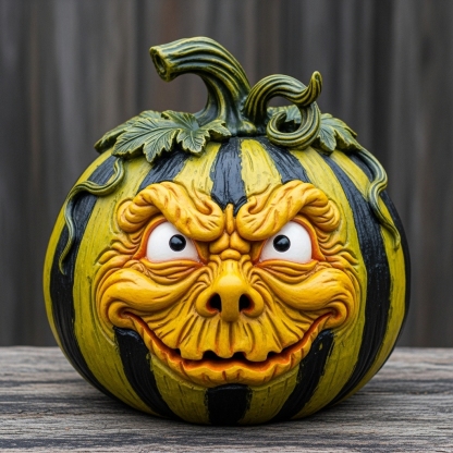 🎃Funny Pumpkin Face Halloween Decor