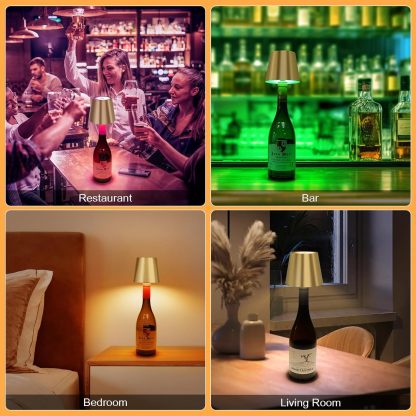 🎁Last Day Promotion 49% OFF——Wireless Bottle Lamp Shade